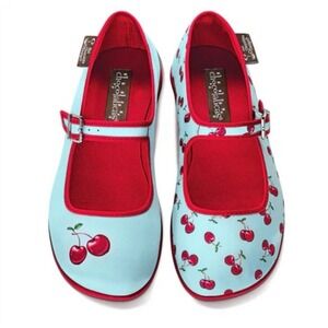 Hot Chocolate Design Chocolaticas Cherry Mary Jane Flats EU 41'5 US 10